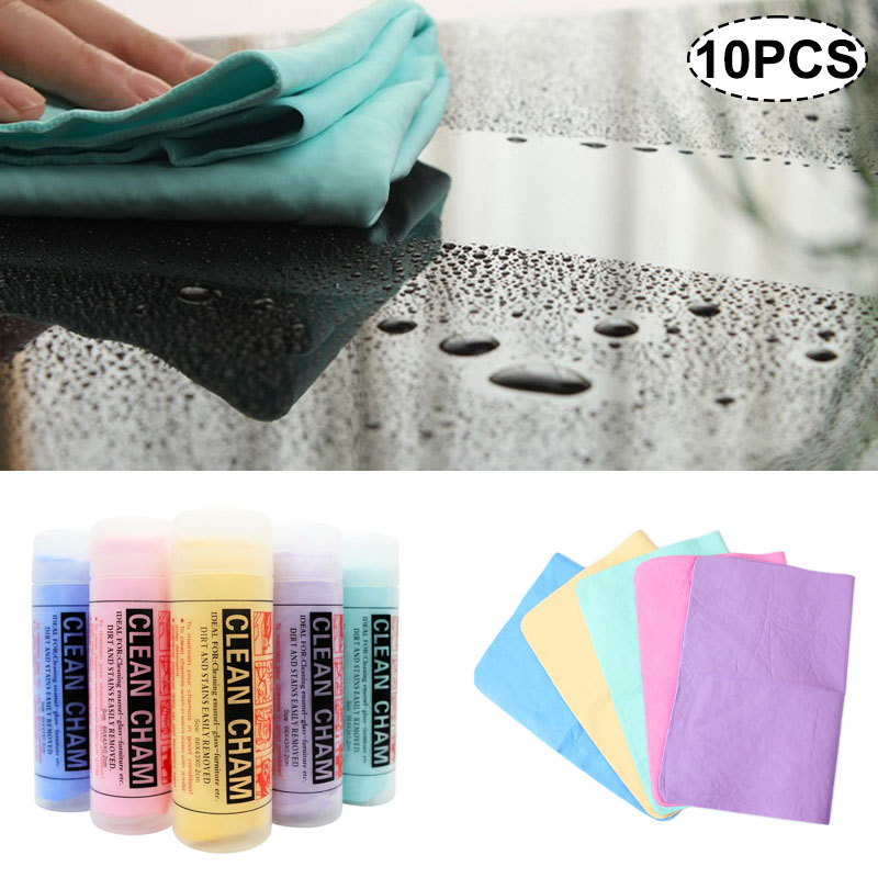 Car Accessories Shop - 10pcs Car Accessories PVA Chamois Towel