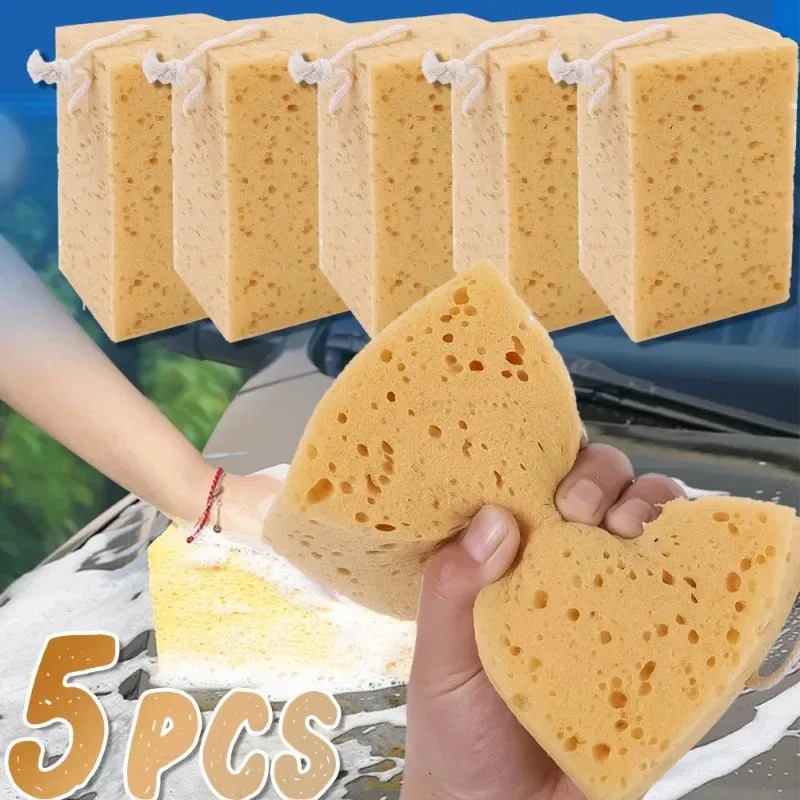 Car Detailing Brush - Car Washing Sponge Large Honeycomb Sponges