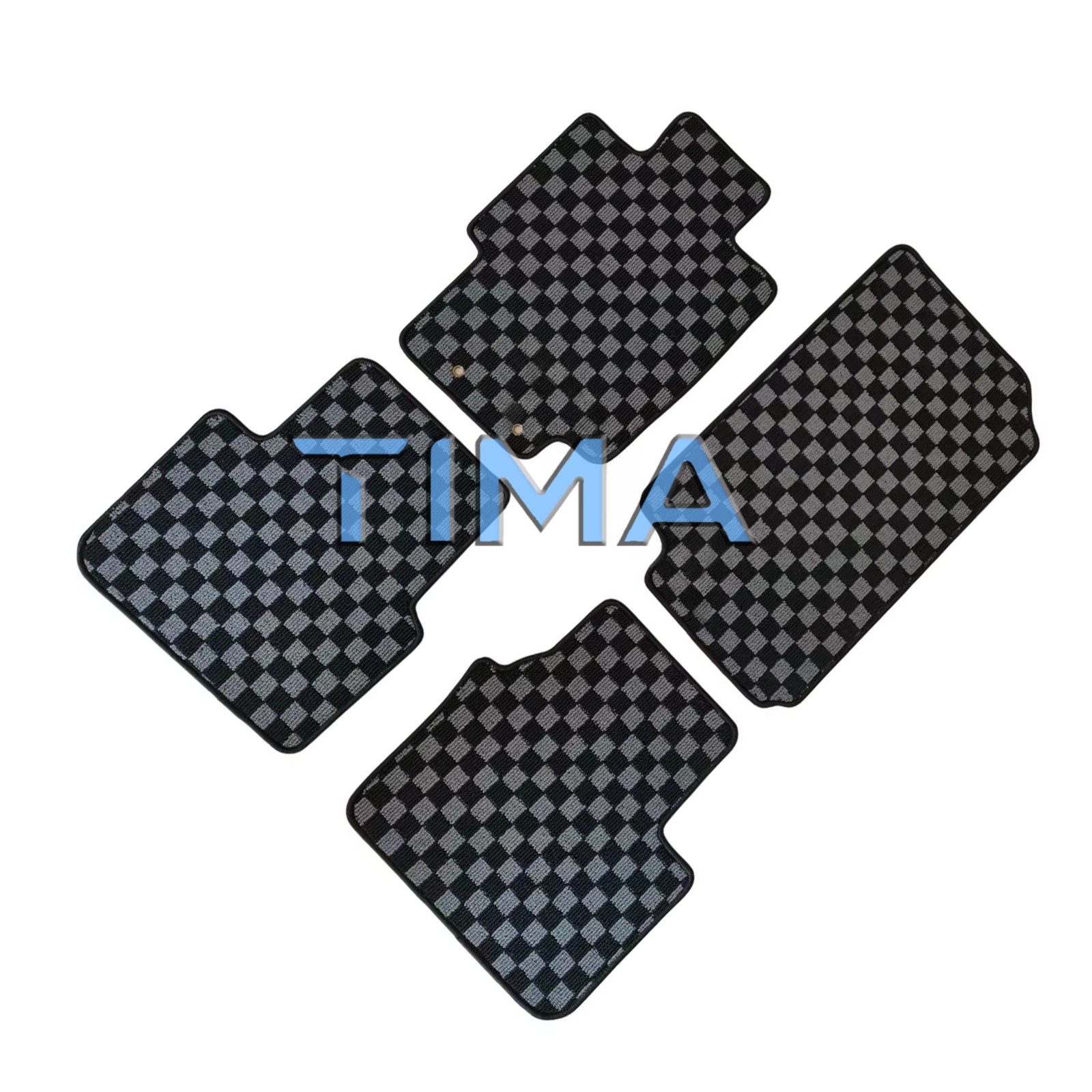 Car Accessories Jdm - JDM Checkerboard Design Car Floor Mat