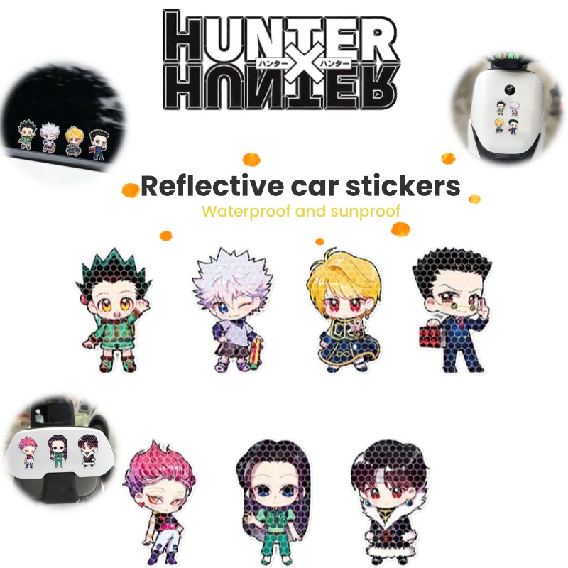 Car Accessories In Japan - Anime Full-Time Hunter Strong Reflective Warning