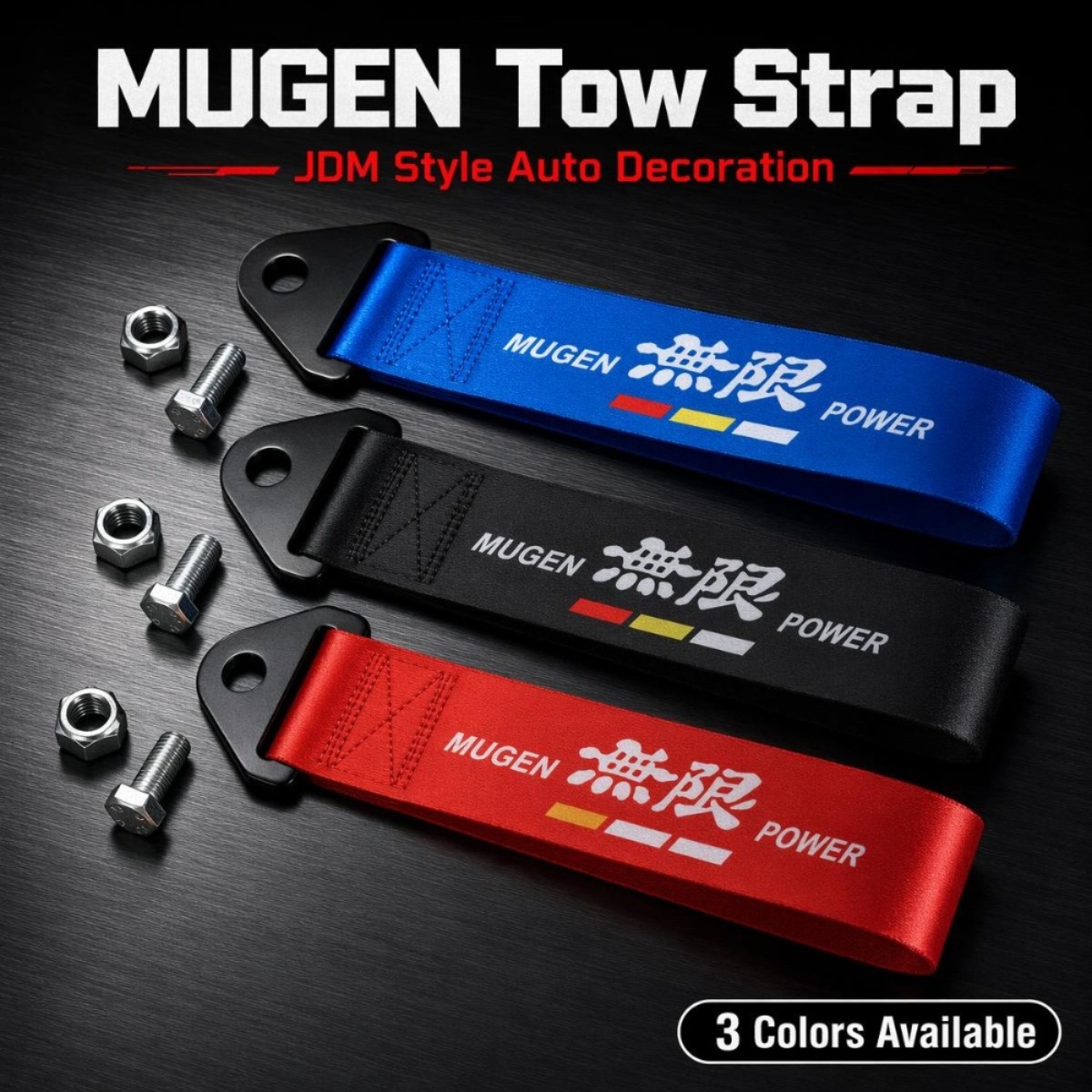 Car Accessories Jdm - Car RACING Towing Rope JDM Decor