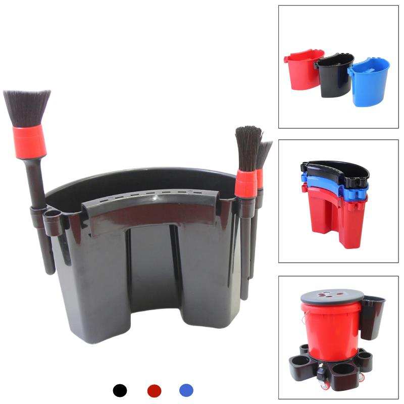 Car Detailing Brush - Universal Bucket Organizer Car Storage Kits