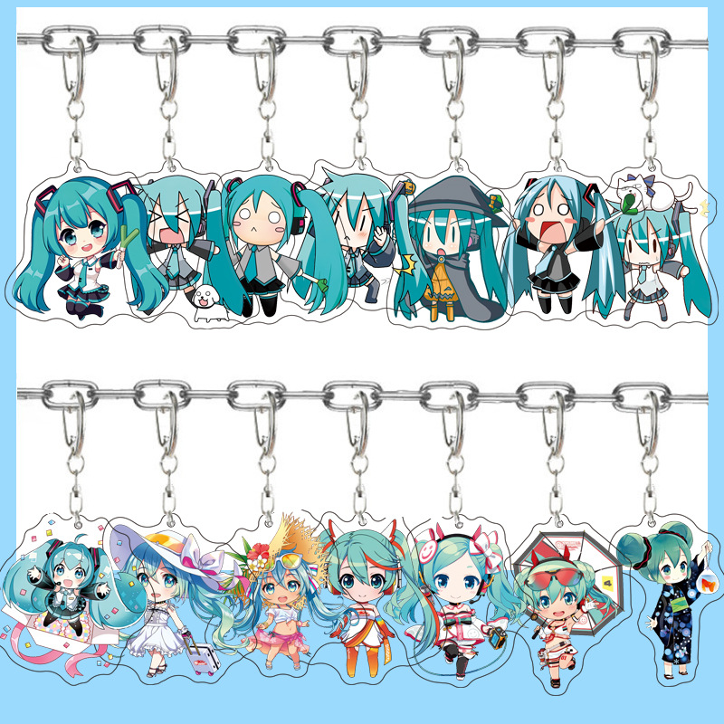 Car Accessories In Japan - Hatsune Miku Anime Acrylic Cute Figure