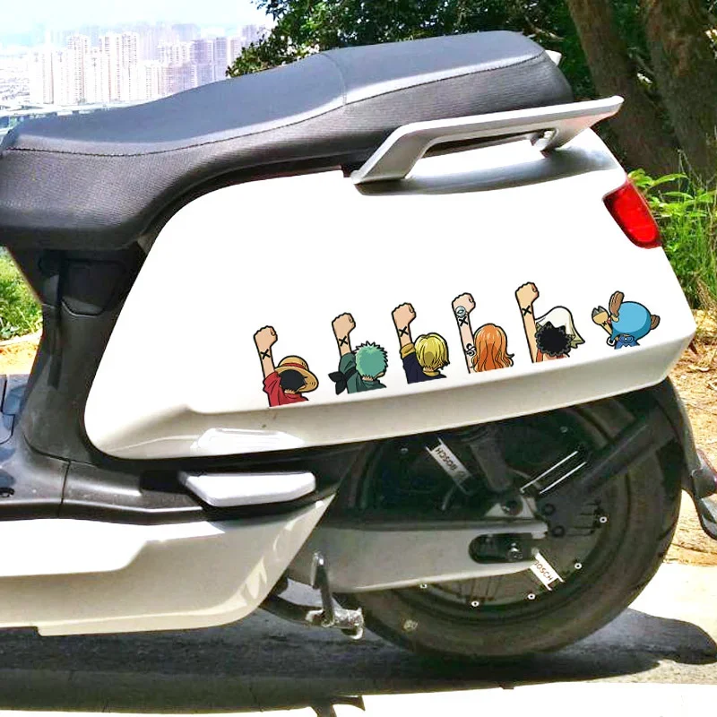 Anime One Piece Car Sticker Ca - огляд і ціна Car Accessories Japanese