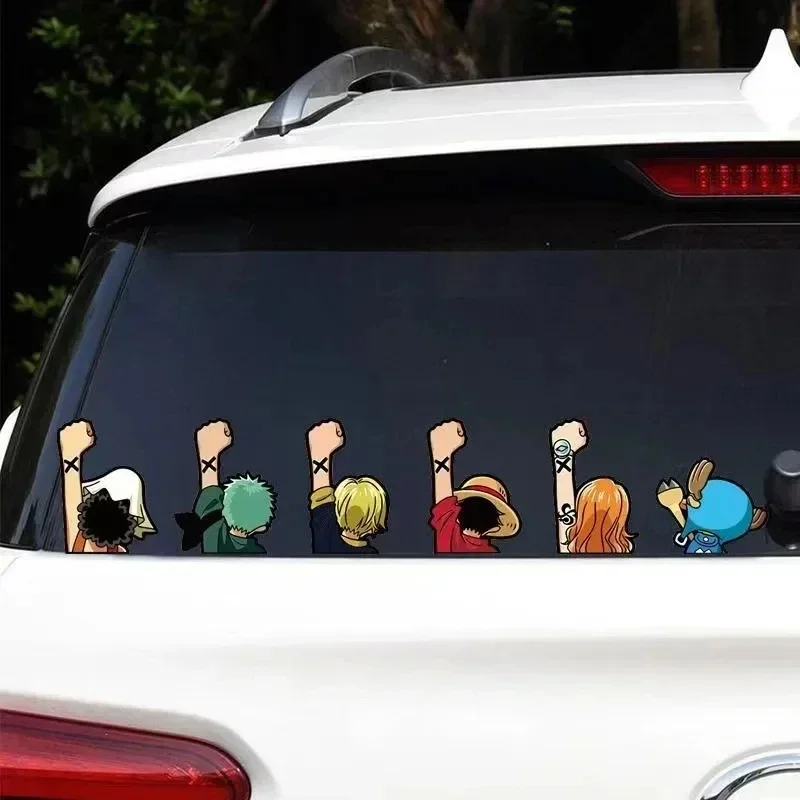 Anime One Piece Car Sticker Ca - огляд і ціна Car Accessories Japanese