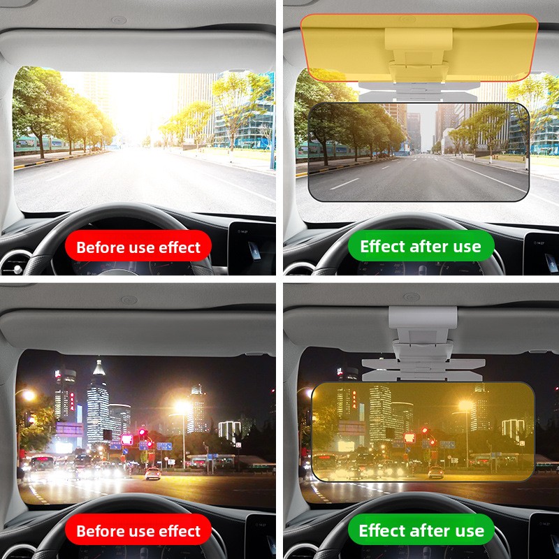 Car Sun Visor UV Blocking Pola - огляд і ціна Car Accessories For Night Driving