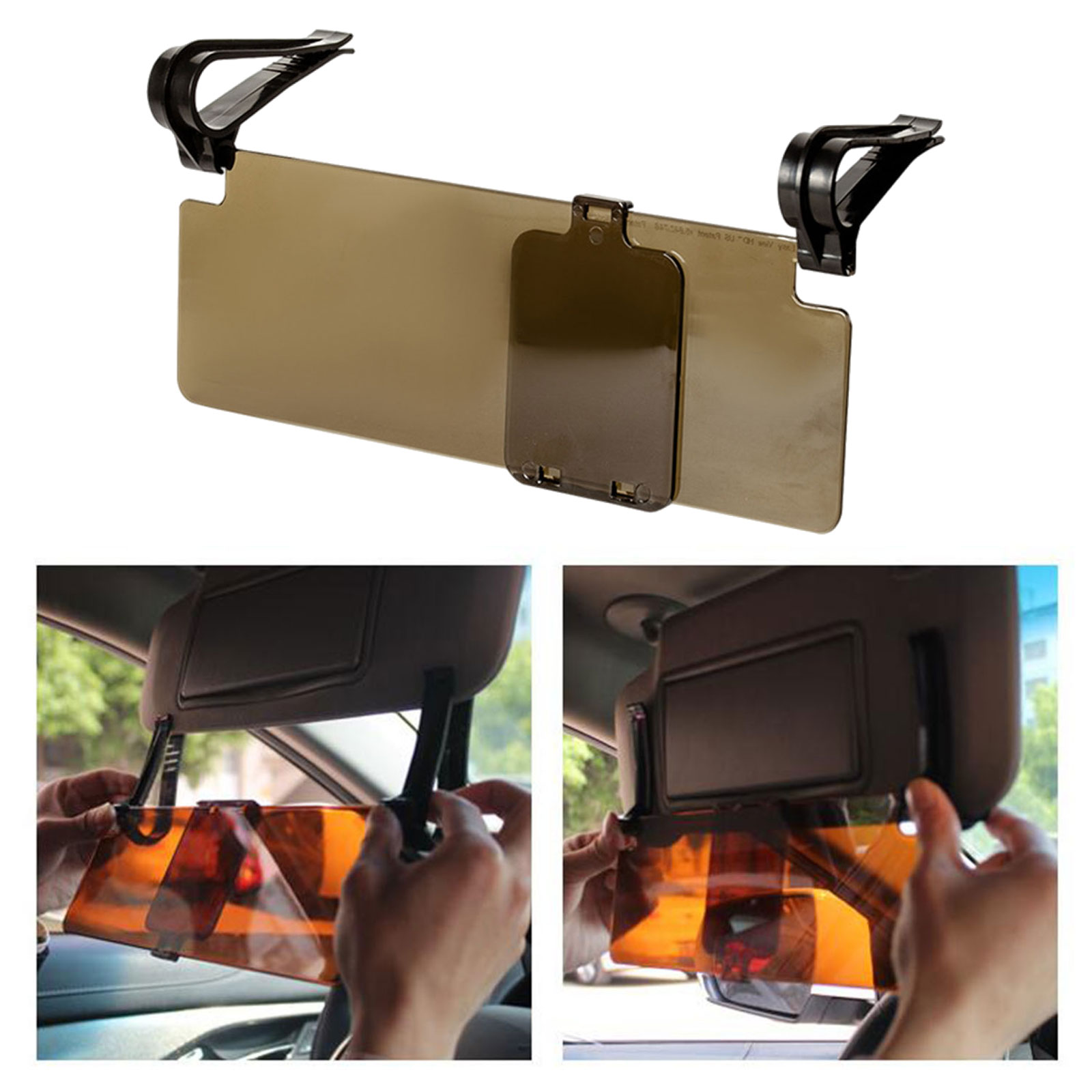 Car Anti Glare Sun Visor Exten - огляд і ціна Car Accessories For Night Driving