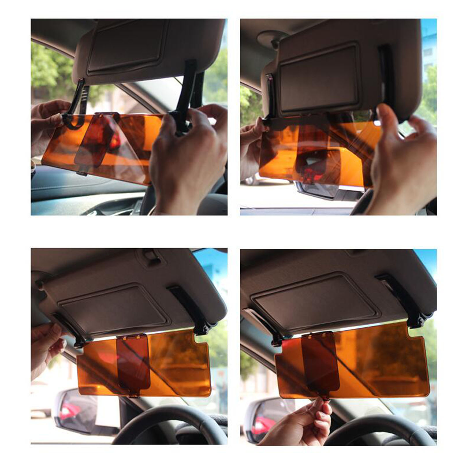 Car Anti Glare Sun Visor Exten - огляд і ціна Car Accessories For Night Driving