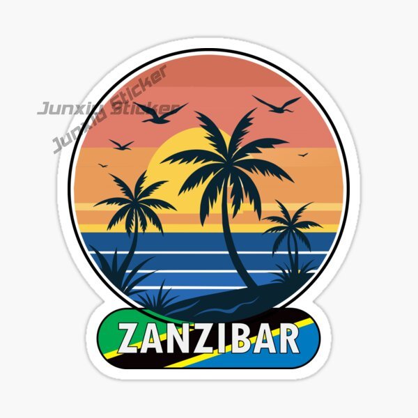 TANZANIA ZANZIBAR Flag Nationa - огляд і ціна Car Accessories Zanzibar
