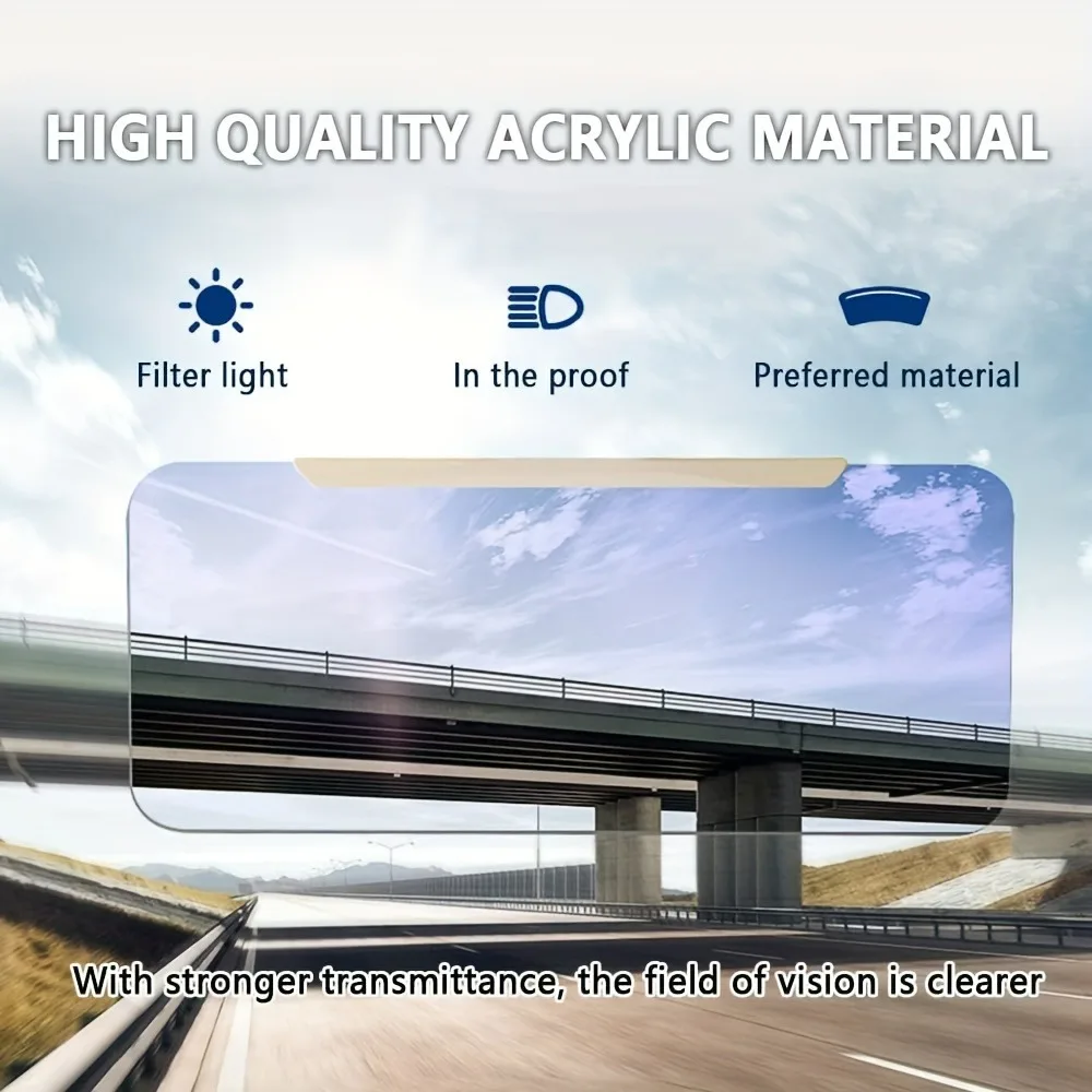 Foldable Car Sun Visor HD Anti - огляд і ціна Car Accessories For Night Driving