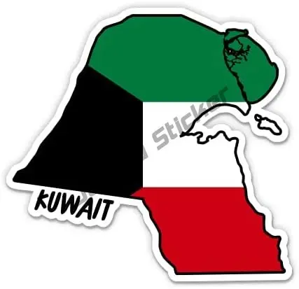 Kuwait Map with Flag Vinyl Sti - огляд і ціна Car Accessories Kuwait