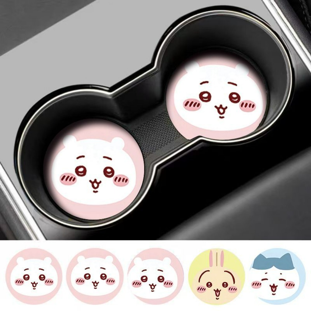 2pcs Chiikawa Car Anti Slip Cu - огляд і ціна Car Accessories Japanese