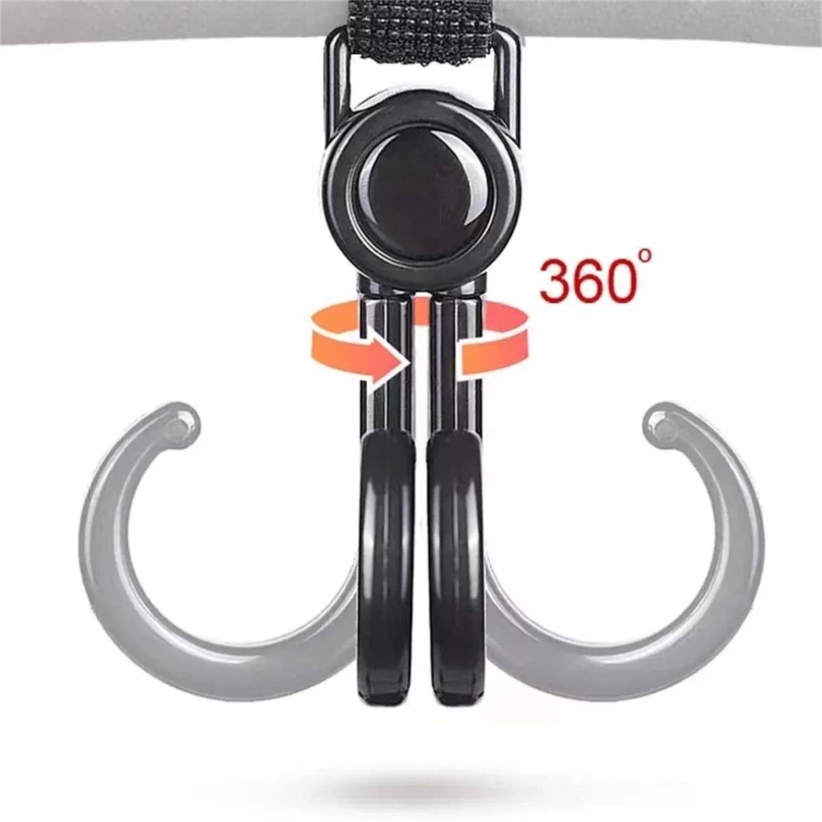 2PCS Hooks for Stroller Car Sh - огляд і ціна Car Accessories Shop