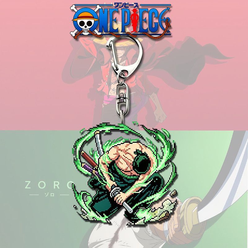 Cartoon One Piece Luffy Zoro A - огляд і ціна Car Accessories In Japan