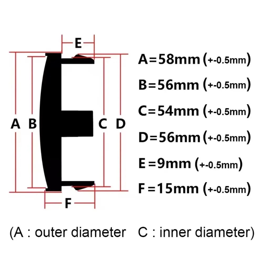 4pcs JDM Car Wheel Center Cap  - огляд і ціна Car Accessories Jdm