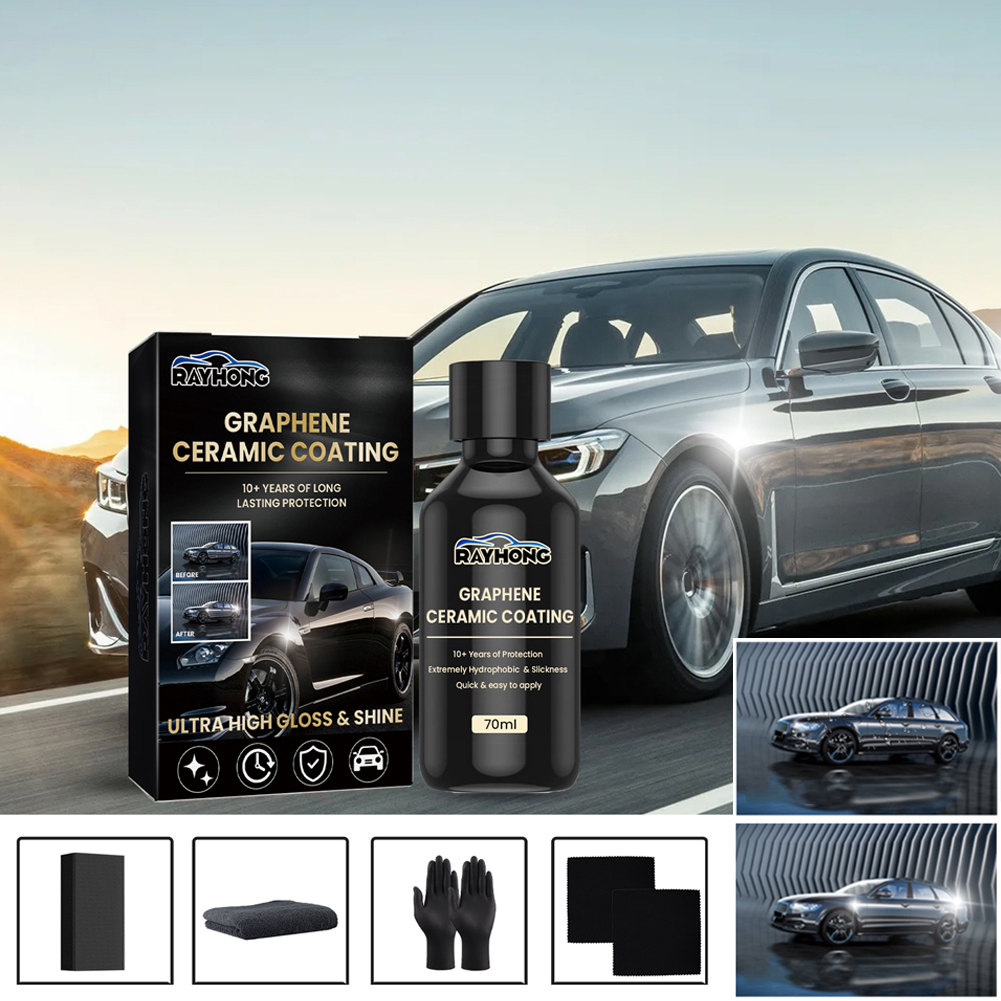 70ml Graphene Ceramic Coating  - огляд і ціна Car Detailing Brush