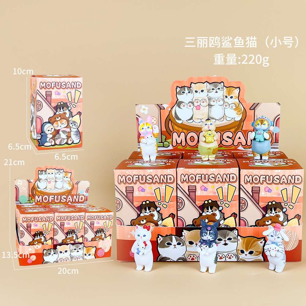 Mofusand Series 6pcs Cartoon S - огляд і ціна Car Accessories Japanese