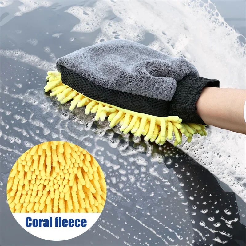 1/5pcs Car Washing Gloves Wate - огляд і ціна Car Detailing Brush