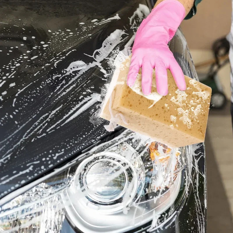 Car Washing Sponge Large Honey - огляд і ціна Car Detailing Brush