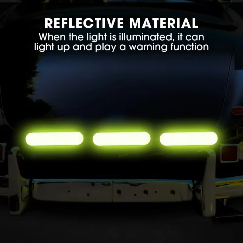 Reflective Stickers Helmet War - огляд і ціна Car Accessories For Night Driving