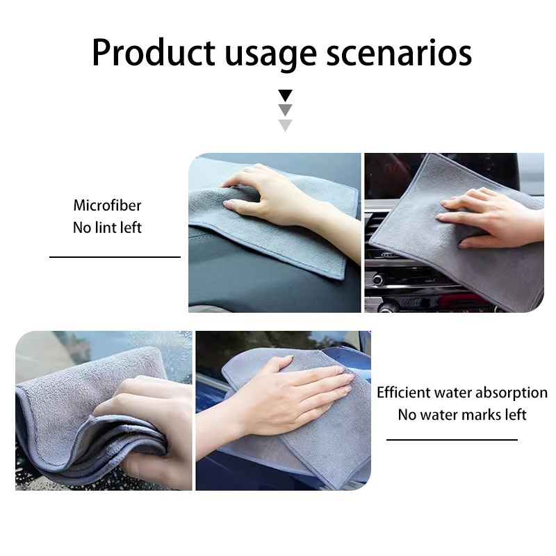 Microfiber Car Cleaning Towel  - огляд і ціна Car Accessories Jdm