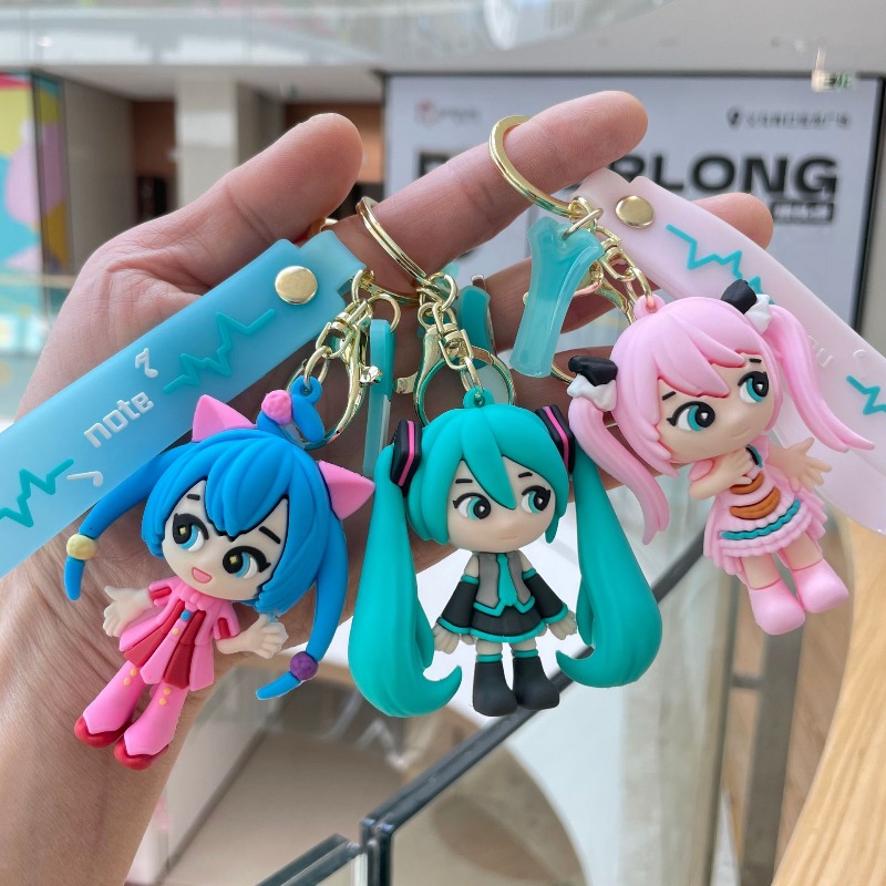 Hatsune Miku Keychain New Crea - огляд і ціна Car Accessories Japanese
