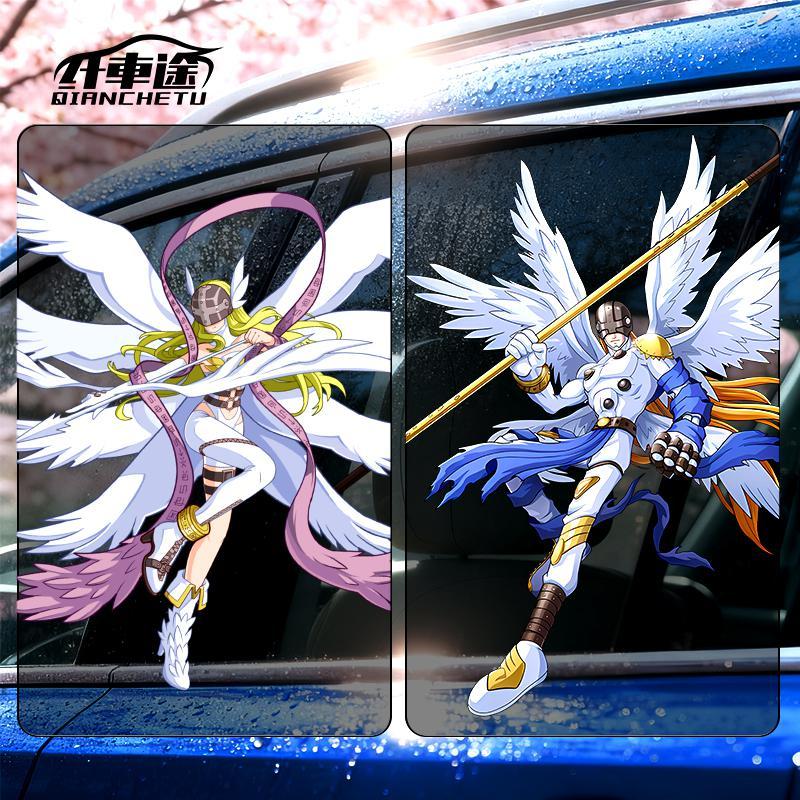 Digimon Car Sticker Cute Fashi - огляд і ціна Car Accessories In Japan