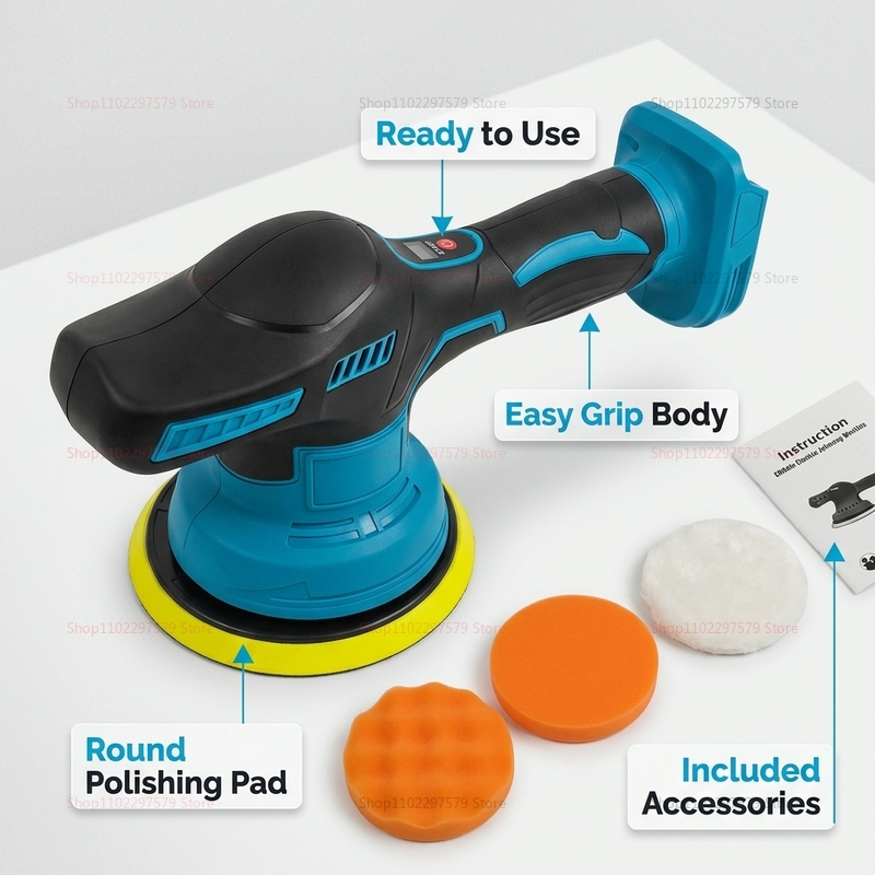 Wireless 18V Electric Car Poli - огляд і ціна Car Detailing Brush