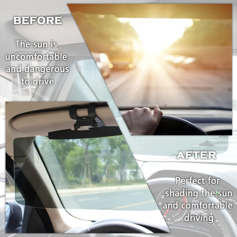 Universal Car Anti Glare Visor - огляд і ціна Car Accessories For Night Driving