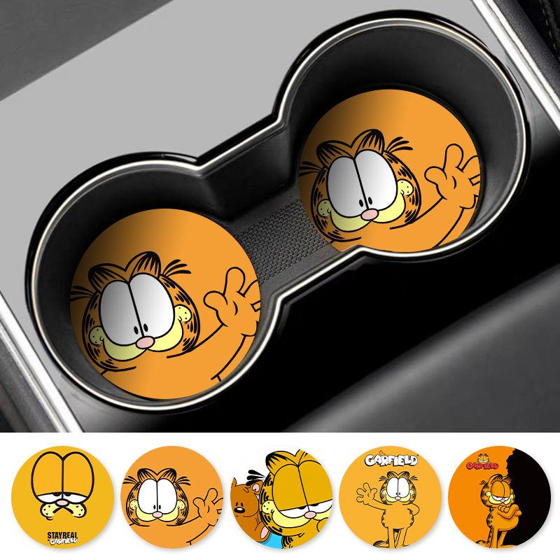 Cartoon Garfield Car Cup Coast - огляд і ціна Car Accessories Workshop