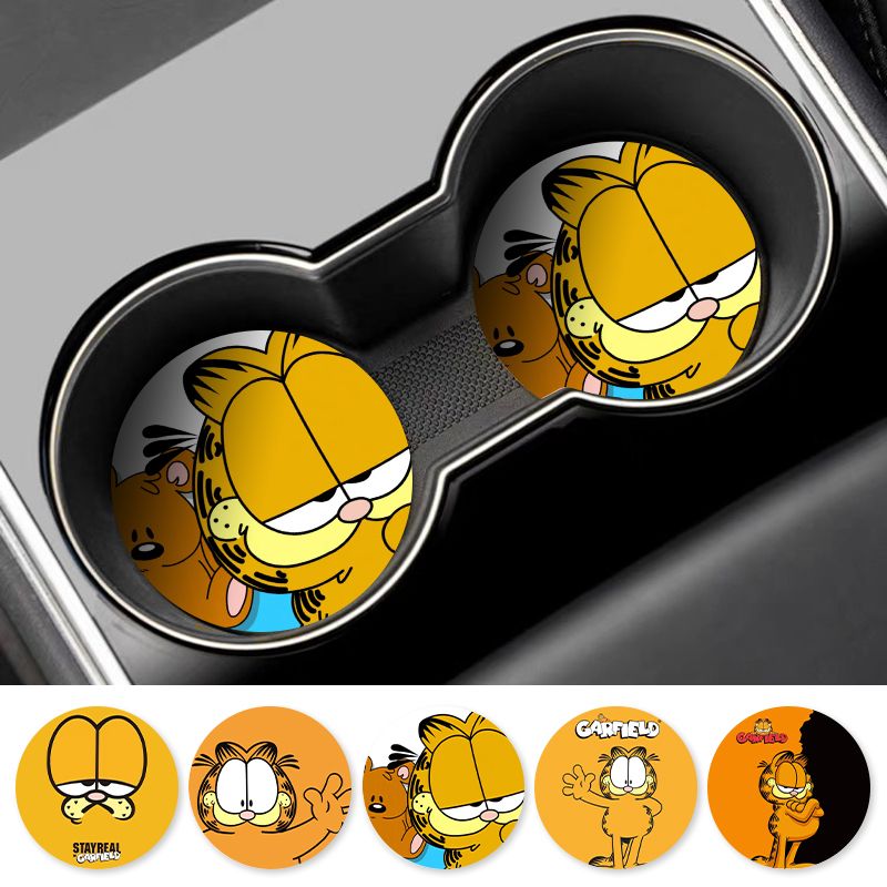 Cartoon Garfield Car Cup Coast - огляд і ціна Car Accessories Workshop