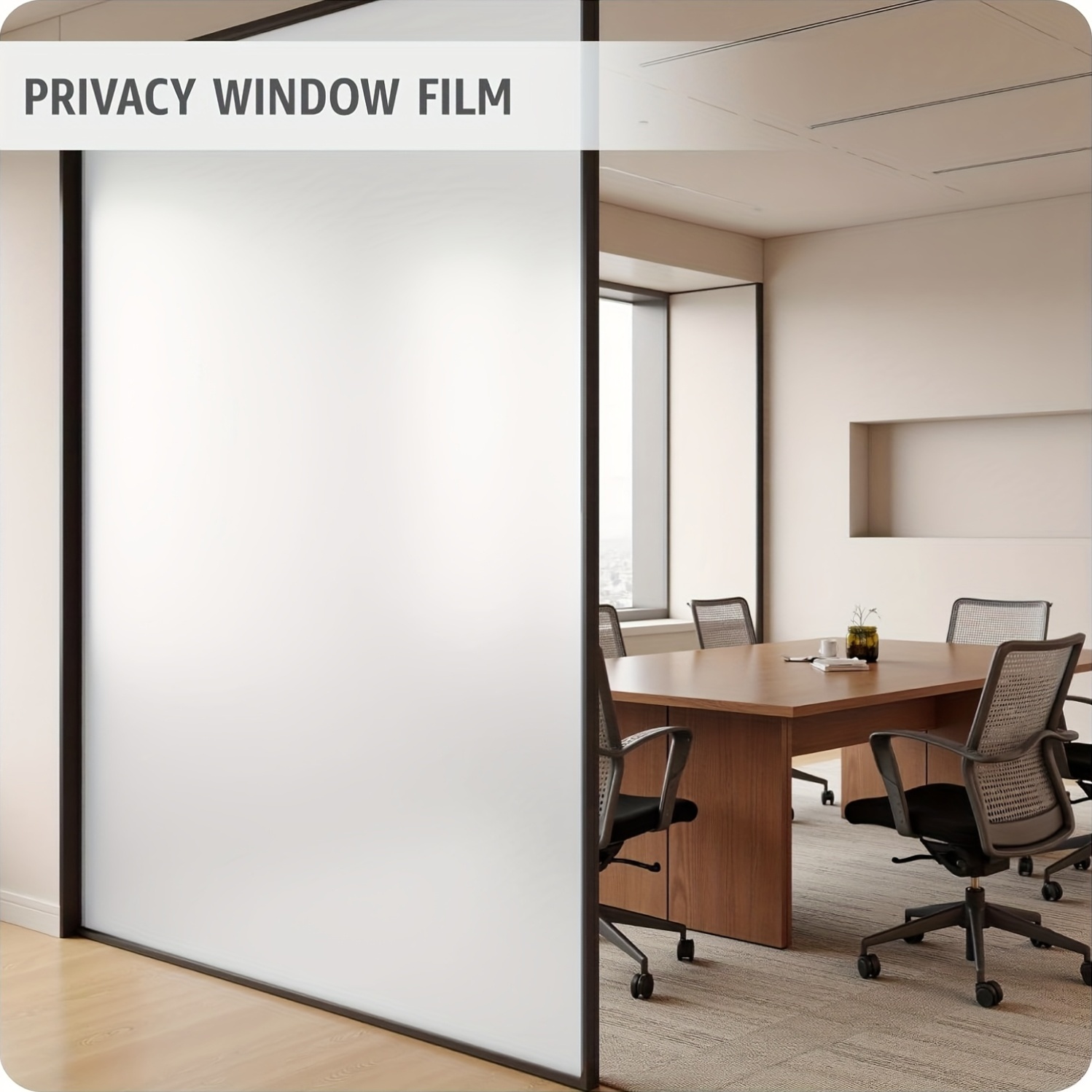 White Frosted Privacy Window F - огляд і ціна Tinted Window Film