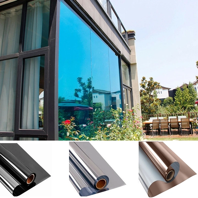House Window Privacy Film Adhe - огляд і ціна Tinted Window Film