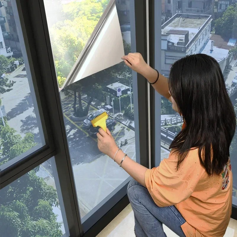 House Window Privacy Film Adhe - огляд і ціна Tinted Window Film
