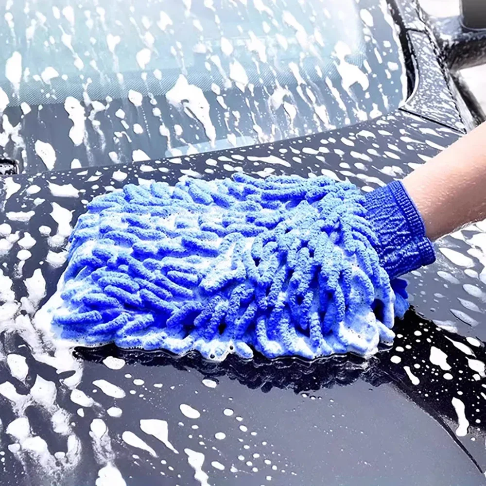 1/2Pc Microfiber Car Wash Glov - огляд і ціна Car Detailing Brush