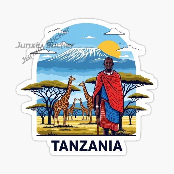 TANZANIA ZANZIBAR Flag Nationa - огляд і ціна Car Accessories Zanzibar