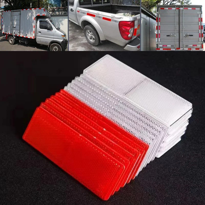 Rectangle Reflective Warning P - огляд і ціна Car Accessories For Night Driving