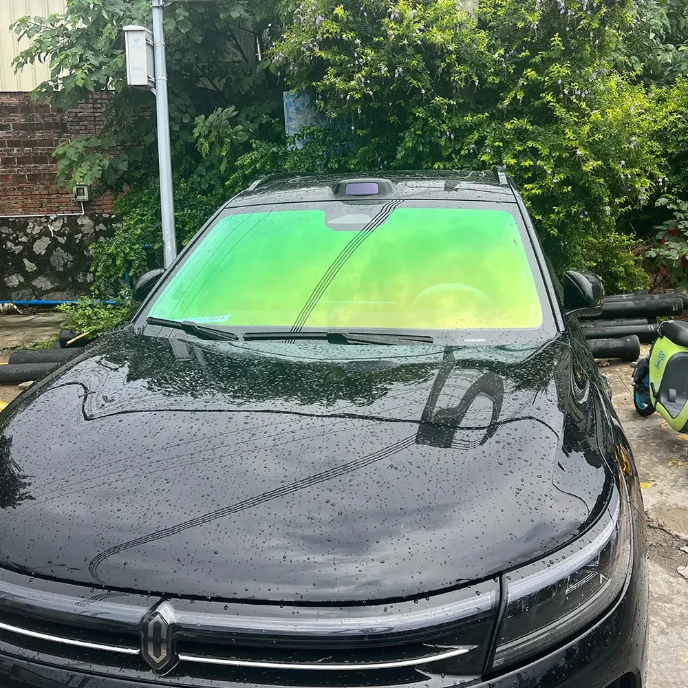 Aurora Green VLT64% Color Chan - огляд і ціна Tinted Window Film