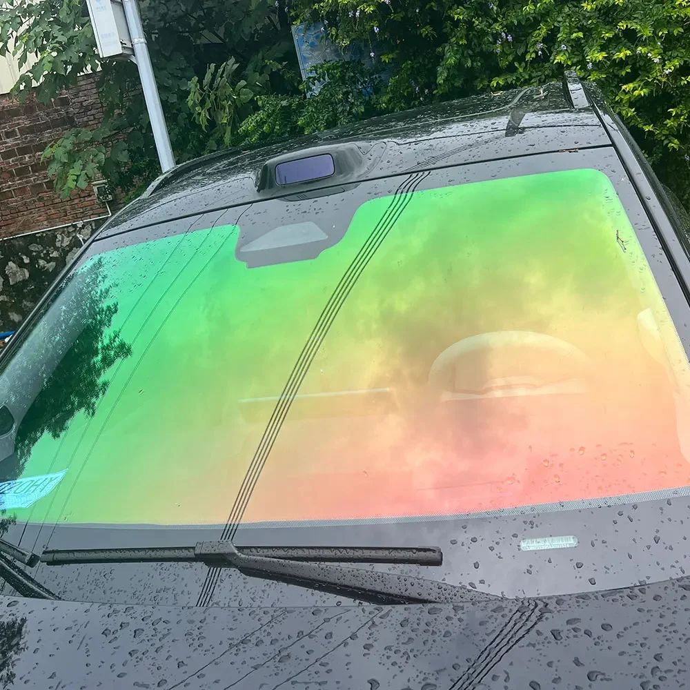 Aurora Green VLT64% Color Chan - огляд і ціна Tinted Window Film