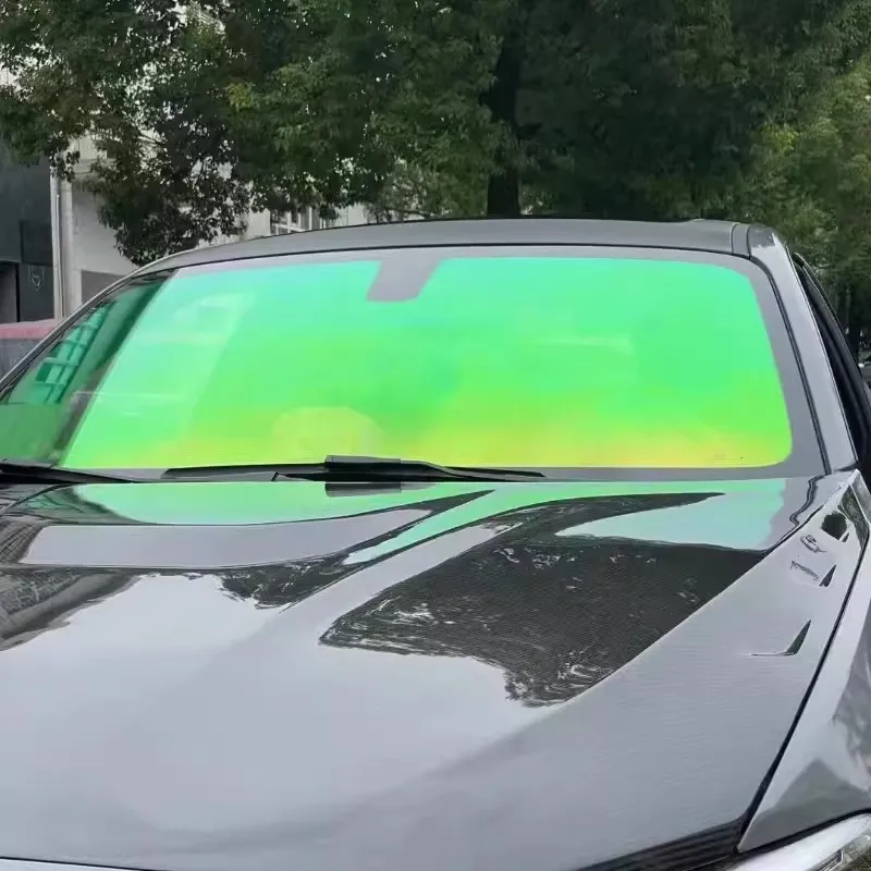 Aurora Green VLT64% Color Chan - огляд і ціна Tinted Window Film