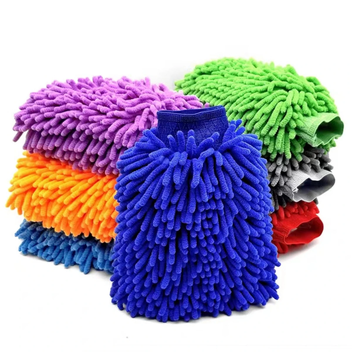 1/2pcs Car Wash Glove Coral Mi - огляд і ціна Car Detailing Brush