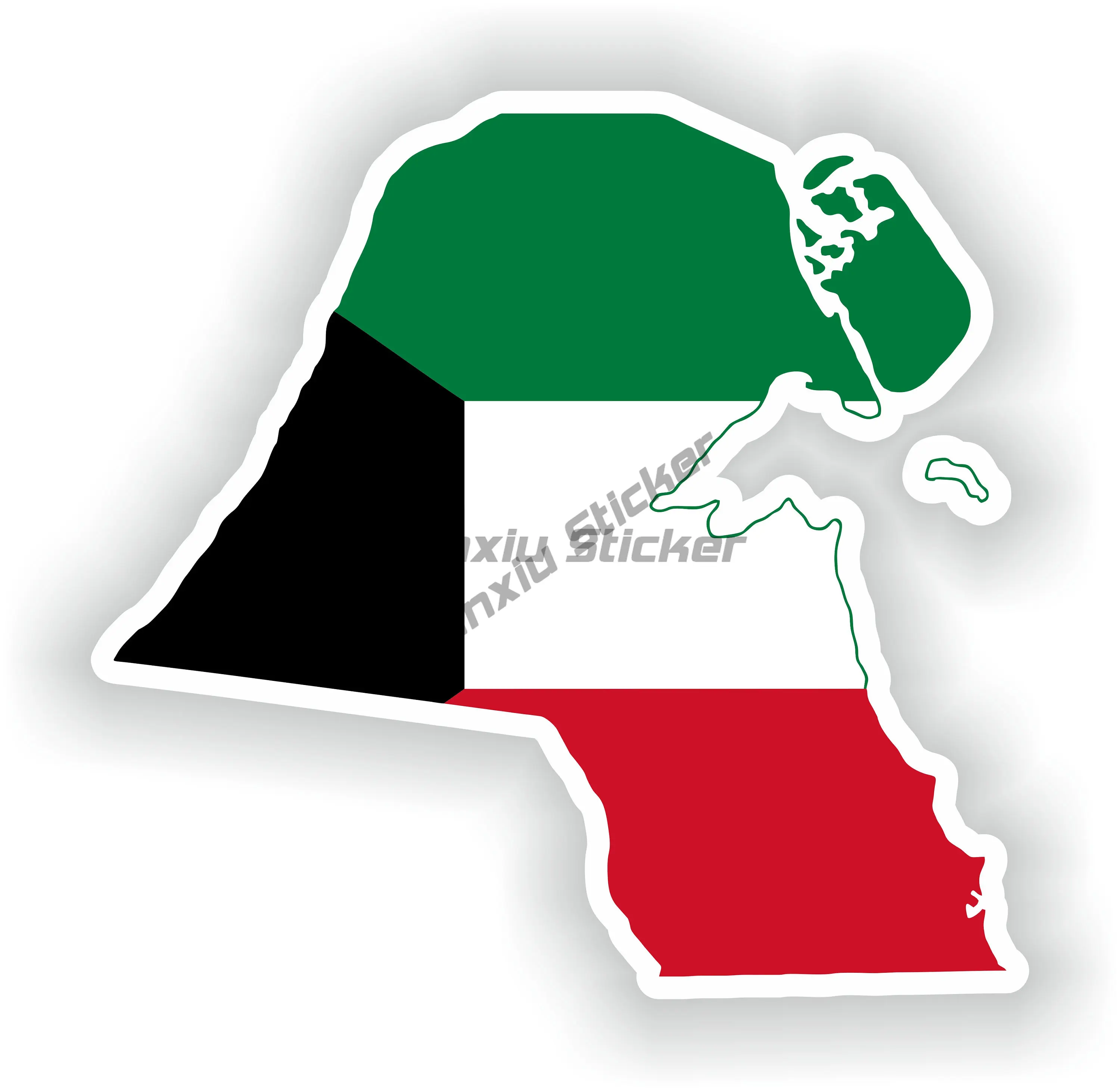 KWT Kuwait Flag Map National E - огляд і ціна Car Accessories Kuwait