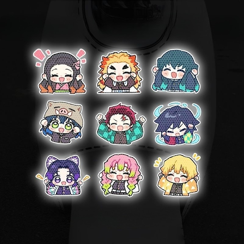 Demon Slayer cartoon personali - огляд і ціна Car Accessories Japanese