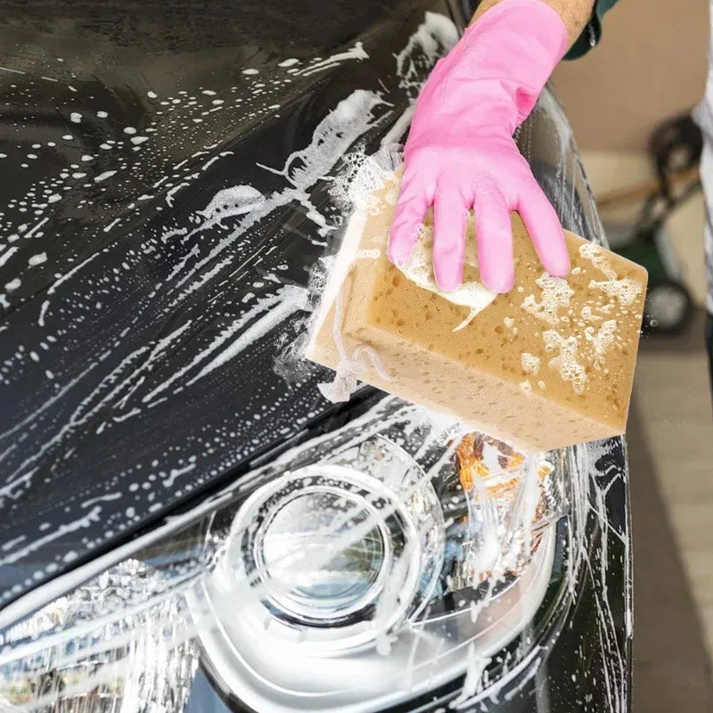 Car Washing Sponge Large Honey - огляд і ціна Car Detailing Brush