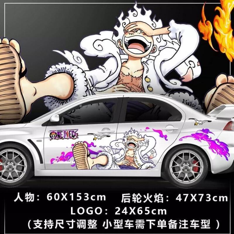 One Piece Sticker Car Body Dec - огляд і ціна Car Accessories Japanese