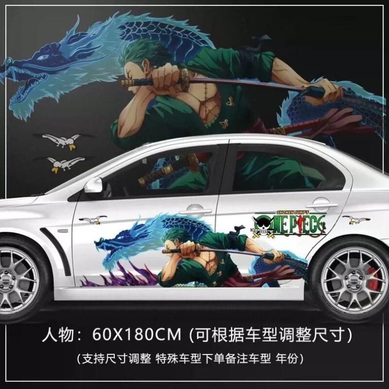 One Piece Sticker Car Body Dec - огляд і ціна Car Accessories Japanese